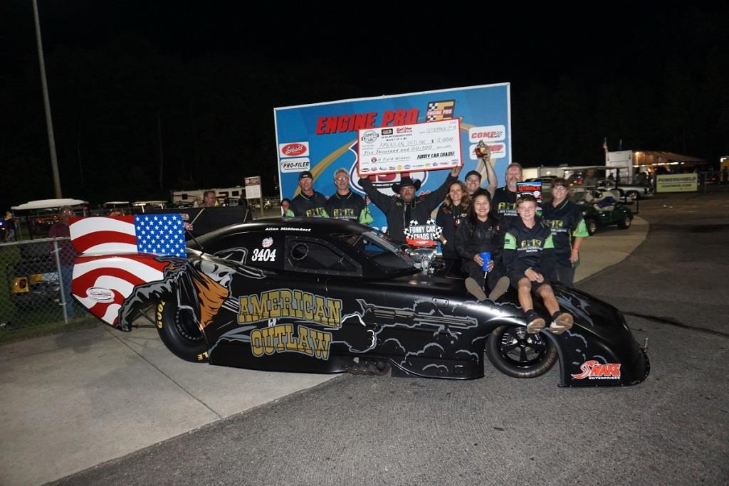 You are currently viewing ALLAN MIDDENDORF WINS SECOND FUNNY CAR CHAOS RACE OF 2019